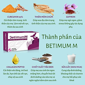 Betimum Lợi Sữa Viên Uống Cốm Ngũ Cốc Lợi Sữa Cỏ Cà Ri Fenugreek