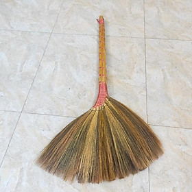 Mua Chổi rơm quét nhà thân cây lau (đan 9 con rơm) dài 105cm