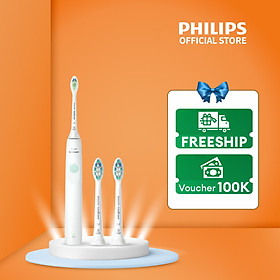 Bàn chải điện Philips Sonicare HX3641/41 + 2 đầu thay thế HX9022/28 (combo 6 tháng) bảo hành 2 năm