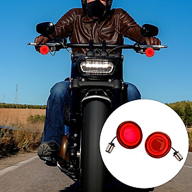 Motorcycle LED Turn Signal Lights, Indicator Lamp Blinkers for Harley Motorbikes