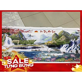 Mua Tranh thêu chữ thập Phong Cảnh thiên nhiên Sơn Thuỷ Hữu Tình 3D LV3024-Chưa thêu