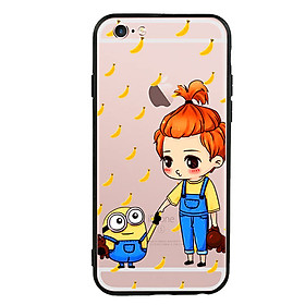 Ốp lưng viền TPU cao cấp cho điện thoại Iphone 6 Plus/6s Plus  - Minion 05