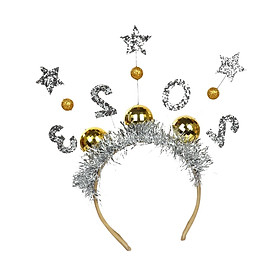 Hình ảnh Happy New Year 2023 Headband Tiaras for Photo Props Hair Accessory Women