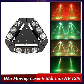 Mua Đèn Moving head LED 9 mắt Laser NE18/9