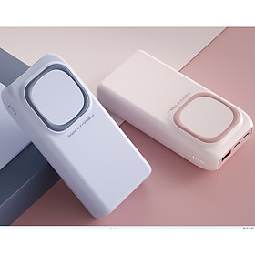 SẠC DỰ PHÒNG KIÊM SẠC KHÔNG DÂY MIPOW POWER CUBE 20000 PD 18W, QI 10W WIRELESS CHARGE (2C1A) - HÀNG CHÍNH HÃNG