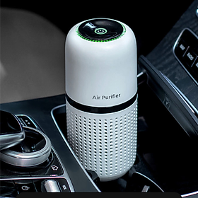 MÁY LỌC KHÔNG KHÍ Ô TÔ AIR PURIFIER P02 | Máy Lọc Không Khí Mini Loại Bỏ Mùi Fomaldehyde, Bụi, Khói Thuốc, Làm Sạch Không Khí Với Công Nghệ Ion Âm