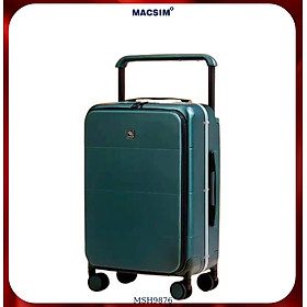 Vali cao cấp Macsim Hanke MSH9876 20inches - Màu xanh