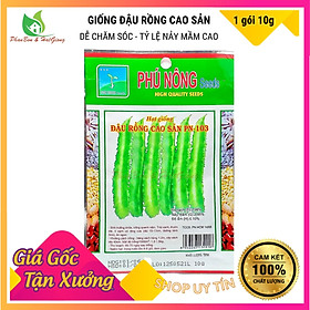 Mua Hạt Giống Đậu Rồng Cao Sản Giòn  Ngọt 10gr - Phú Nông Seeds - Shop Phân Bón và Hạt Giống