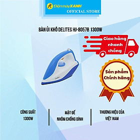 Mua Bàn ủi khô Delites HJ-8057B 1300W - Hàng Chính Hãng