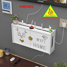 Hình ảnh KỆ WIFI TREO TƯỜNG - TỦ KỆ ĐA NĂNG VWFA01 - NỘI THẤT LẮP RÁP VIENDONG ADV