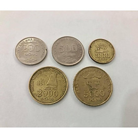 Mua Bộ Xu Xưa Việt Nam 2003 5k  2k  1k  500  200