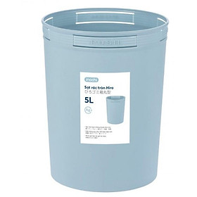 Mua Thùng rác Mini thông minh Nhựa Tròn Inochi 5 10 15 Lít Làm Sọt Rác Văn Phòng  Khách Sạn SR10L