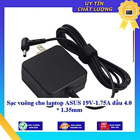 Sạc vuông cho laptop ASUS 19V-1.75A đầu 4.0 * 1.35mm - Hàng Nhập Khẩu New Seal