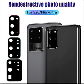 Bộ dán cường lực dẻo full tràn Samsung S20plus, s20 ultra, s20 gồm mặt trước mặt sau và kính camera