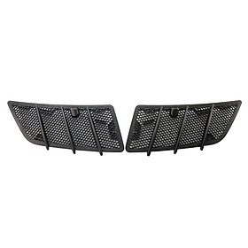 Left Right Hood Air Vent Covers Replacement for Mercedes 08-11 W164 ML350 ML450 ML550 ML63 AMG GL320 GL350 GL450 GL550