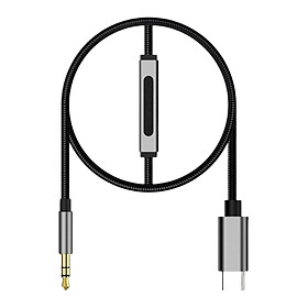 USB C to 3.5mm Audio AUX Cable USB C to AUX Cable Dongle Cable Cord for PC