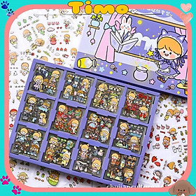 Hình Dán Sticker Cute Dễ Thương Trang Trí Sổ Tay Bullet Jounal