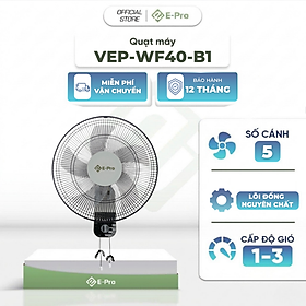 Quạt treo tường E-pro VEP-WF40-B1
