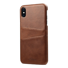 Ốp Lưng Da Kiêm Ví Dành Cho Điện Thoại Apple iPhone X/iPhone XS