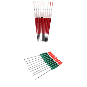 20Pcs Fishing Bait Indicator Float Bobbers Rock Fishing Saltwater