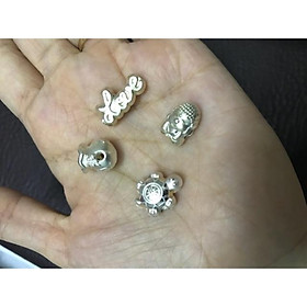 Charm Túi tiền, chữ love, rùa, phật phối vòng phong thủy