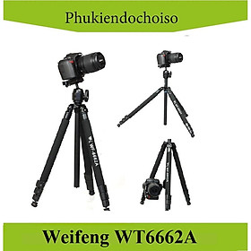 Chân máy ảnh Weifeng wf-6662A - Hàng Chính hãng