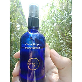 Mua BÌNH XỊT THUỶ TINH XANH DƯƠNG 100ml KÈM LOGO