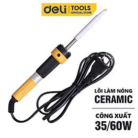 Mua Mỏ Hàn Điện Deli Công Suất 35W/50W Lõi Làm Nóng Ceramic - Tay Cầm Chống Trơn Trượt - Chất Liệu Cao Cấp  An Toàn Sử Dụng