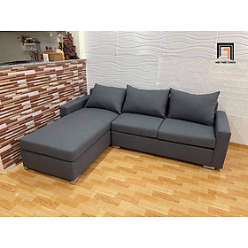 Mua Bộ ghế sofa góc L màu xám đen sang trọng nhiều kích cỡ