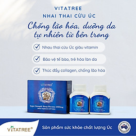 Viên uống nhau thai cừu Vitatree Super Strength Sheep Placenta 60.000mg