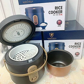 Mua Nồi Cơm Điện Mini 2-3 Người Ăn Kaisa Villa KV-08 Dung Tích 0.8L - Hàng Chính Hãng
