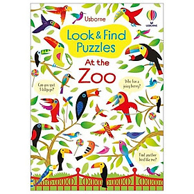 Look and find puzzles: at the zoo