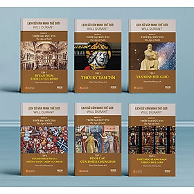 Hình ảnh Lịch Sử Văn Minh Thế Giới Phần 4: Thời Đại Đức Tin - Will Durant (bộ 6 tập) - Sách IRED Books