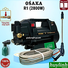 Mua Máy xịt rửa xe chỉnh áp Osaka R1 - Công suất 2800W - Tặng béc rửa máy lạnh  điều hoà