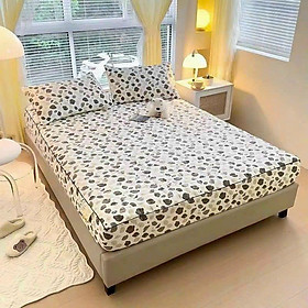 Bộ ga gối cotton đũi chần bông LIDACO siêu mềm mại nhiều mẫu lựa chọn