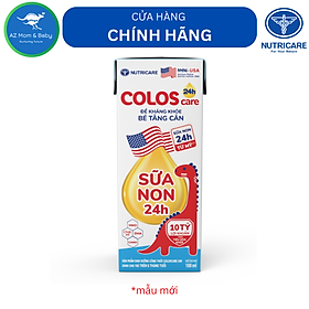 Hình ảnh Thùng sữa công thức pha sẵn Nutricare ColosCare (180ml x 48 hộp)- sữa non tăng cường miễn dịch