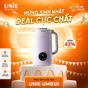 Mua Máy Làm Sữa Hạt Đa Năng Mini UNIE UMB10 (Model New) 8 Chức Năng  Dung Tích 1L - Hàng Chính Hãng