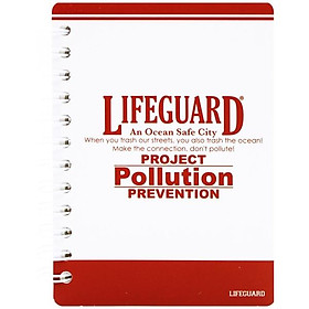 Sổ Lò Xo Bỏ Túi Kẻ Ngang Lifeguard - Magic Channel LG-01-130-B