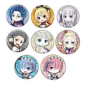 Nơi bán Combo 8 huy hiệu cài áo RE:ZERO - BẮT ĐẦU LẠI Ở MỘT THẾ GIỚI KHÁC anime chibi - Giá Từ -1đ