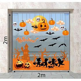 DECAL TRANG TRÍ HALLOWEEN 2023 COMBO SỐ 39