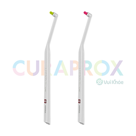 Bàn chải đánh răng đầu nhỏ CURAPROX CS 1006 Single dành răng implant, răng niềng