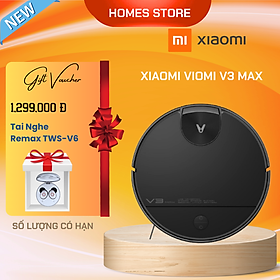 Mua Robot Hút Bụi Lau Nhà Xiaomi Viomi V3 Max Kết Nối App Thông Minh Diện Tích 150 m2 Công Suất Cao 35 W - Hàng Chính Hãng