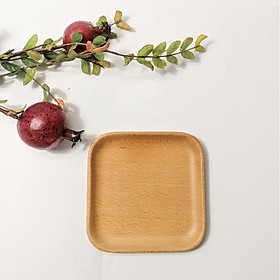 Mua Khay vuông gỗ beech tự nhiên