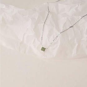 Dây chuyền bạc 925 kết hợp đá thiên nhiên Vivian - Shimmer Silver