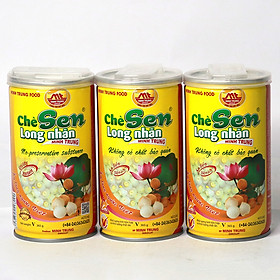 Chè Sen Long Nhãn Minh Trung Lốc 3 lon