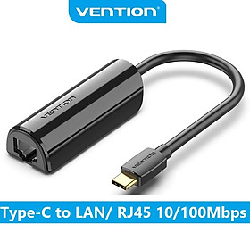 Cáp chuyển đổi USB Type C sang Lan Gigabit 1000Mbps Vention - Hàng chính hãng