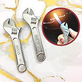Mua Hột quẹt bật lửa hình cây mỏ lết kim loại - xài ga