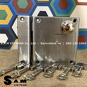 Mua Khoá cửa cổng Đài Loan SC-2168 chốt lớn INOX 304