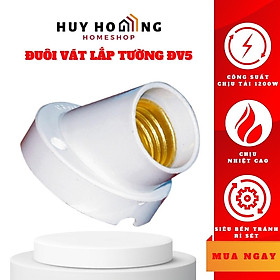 Đuôi đèn vặn E27 xéo gắn tường Sopoka DV5 - Hàng chính hãng