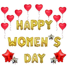 BỘ BONG BÓNG HAPPY WOMEN DAY